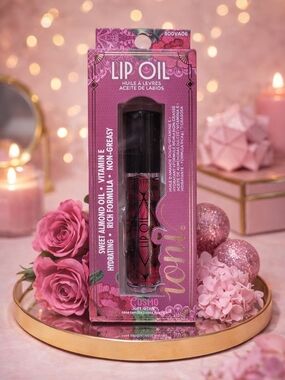 Cosmo Lip Oil Gloss - Pink Hydrating Shine